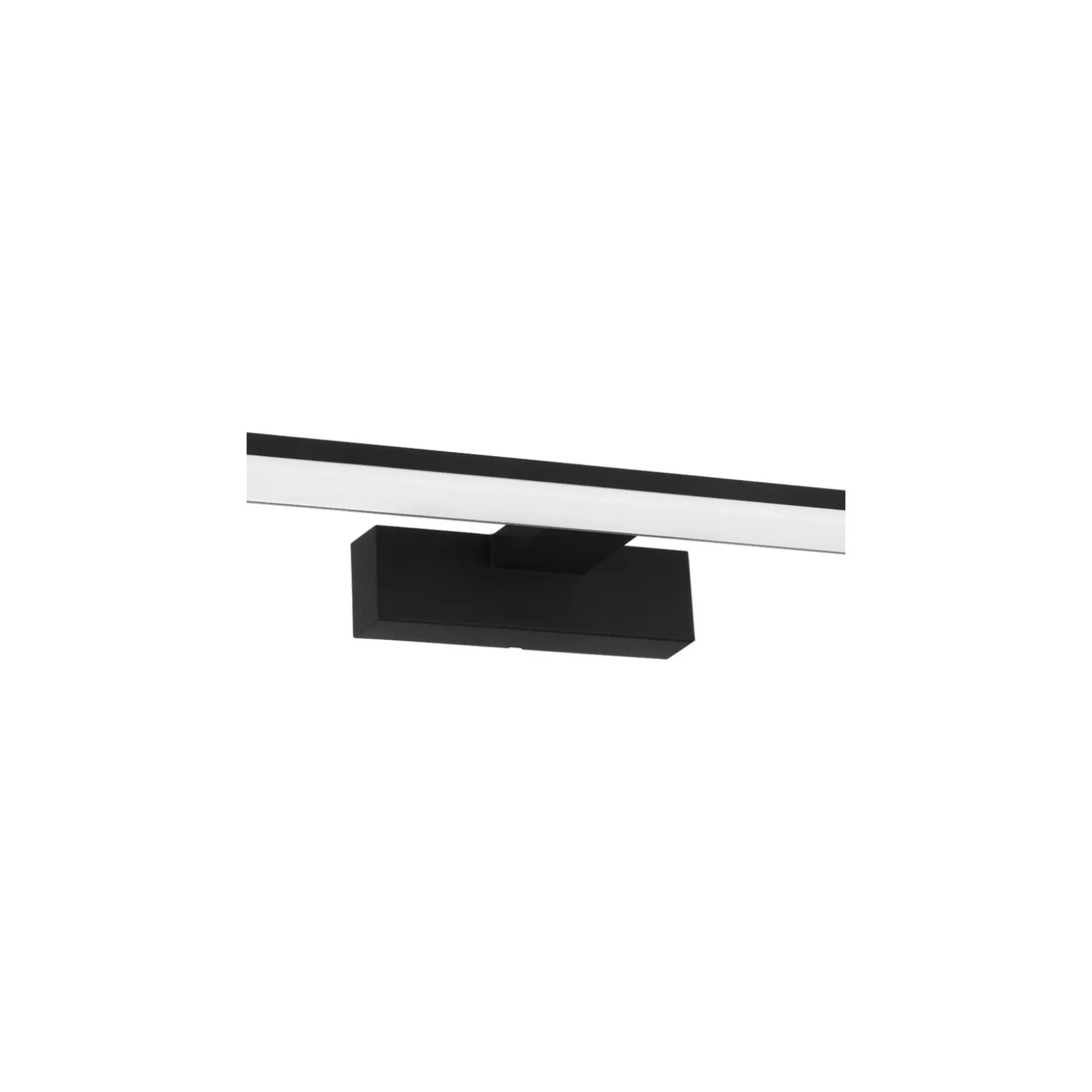 Eglo Vägglampa Pandella 1 Aluminium Svart Badrumsbelysning 11W 1350lm - 840 Kallvit | IP44