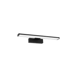 Eglo Vägglampa Pandella 1 Aluminium Svart Badrumsbelysning 7.4W 900lm - 840 Kallvit | IP44