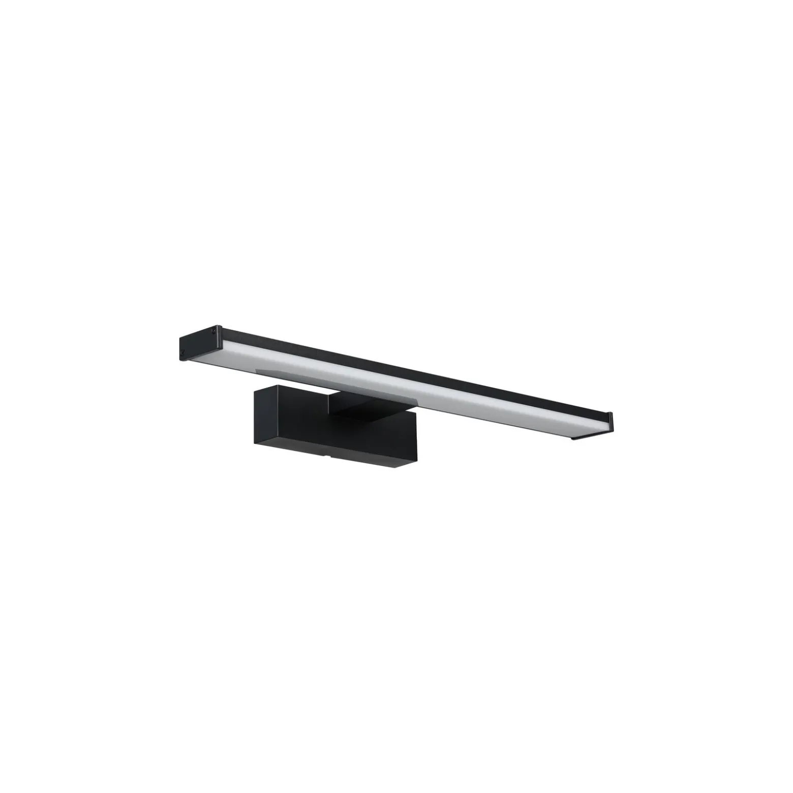Eglo Vägglampa Pandella 1 Aluminium Svart Badrumsbelysning 7.4W 900lm - 840 Kallvit | IP44