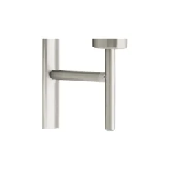 Eglo Vägglampa Pasteri Stål Satin Nickel | IP20 - Passande för 1x E27