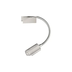 Eglo Vägglampa Pasteri Stål Satin Nickel 40 | IP20 - Inkl. Spot och Exkl. 1x E27