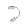 Eglo Vägglampa Pasteri Stål Satin Nickel 40 | IP20 - Inkl. Spot och Exkl. 1x E27