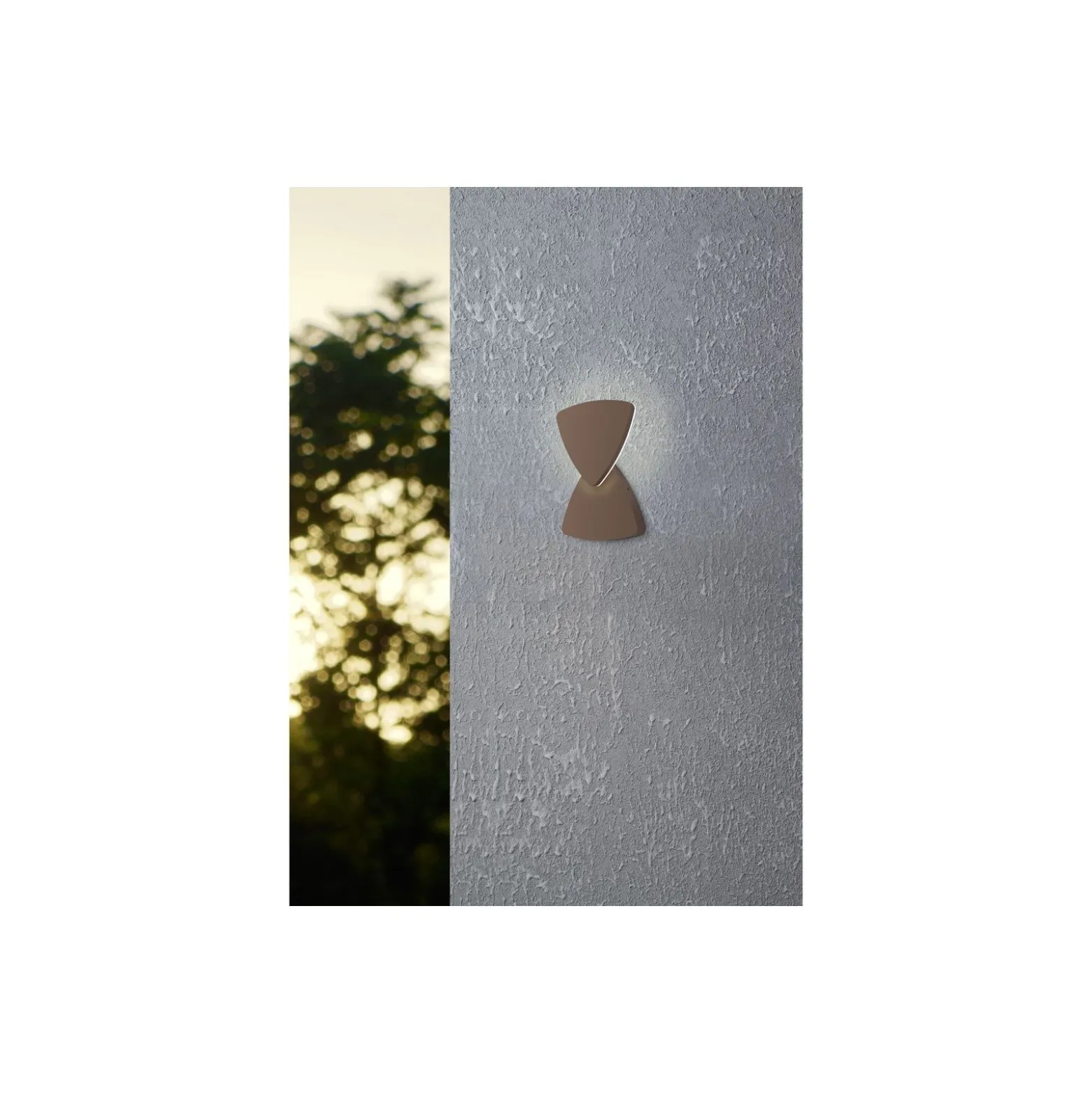 Eglo Vägglampa Pedersano Aluminium Rostig 8W 800lm - 827-840-865 CCT | IP44