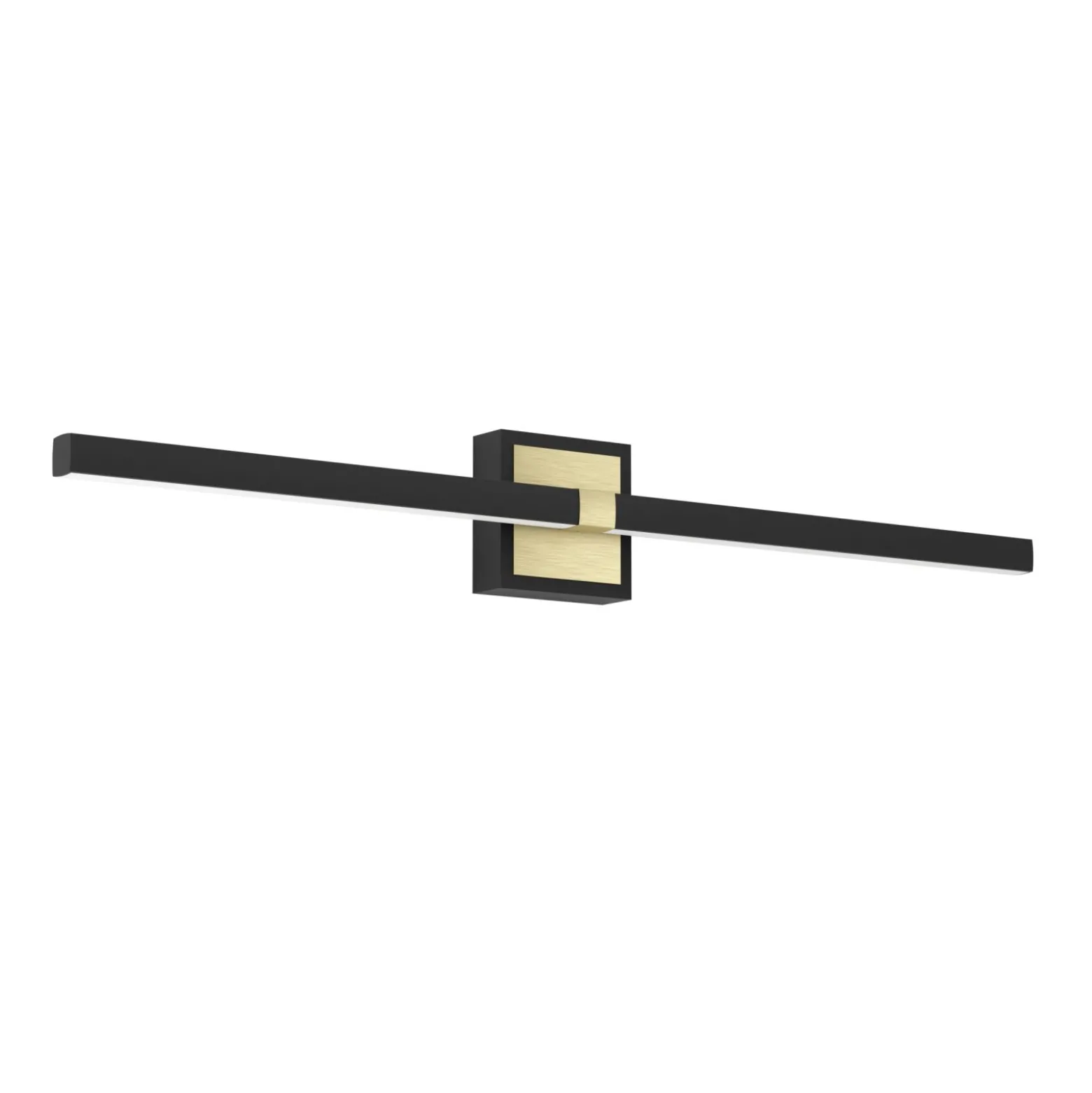 Eglo Vägglampa Peguera Aluminium Stål Svart 175W 2000lm - 830 Varm Vit | IP44