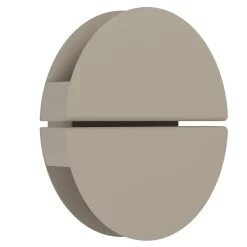 Eglo Vägglampa Pianosa Rostfritt Stål Sanded 45W 620lm - 827-865 Justerbar Vit | IP44