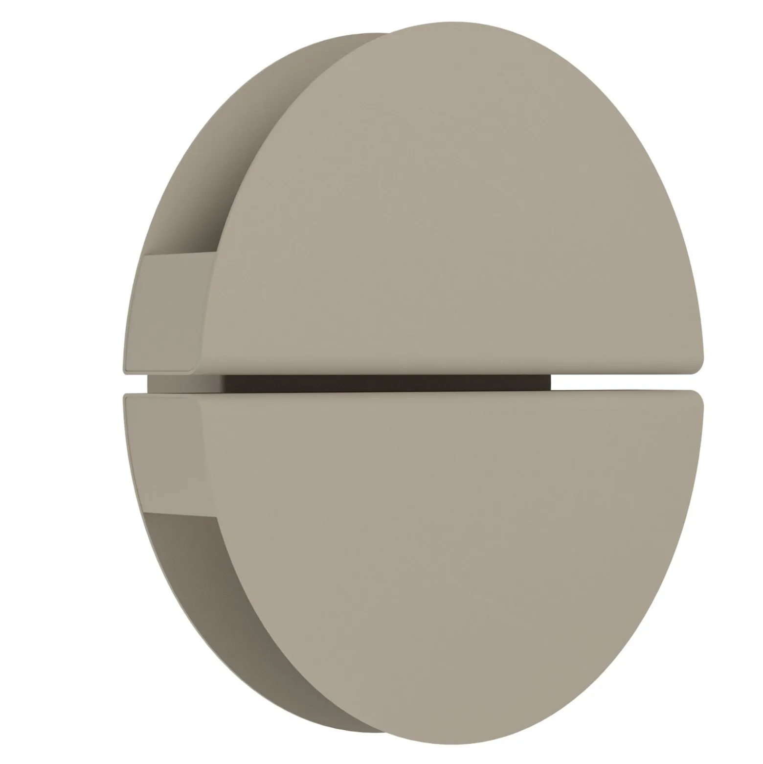 Eglo Vägglampa Pianosa Rostfritt Stål Sanded 45W 620lm - 827-865 Justerbar Vit | IP44