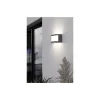 Eglo Vägglampa Poggiarello Svart | IP54 - Passande för 1x E14
