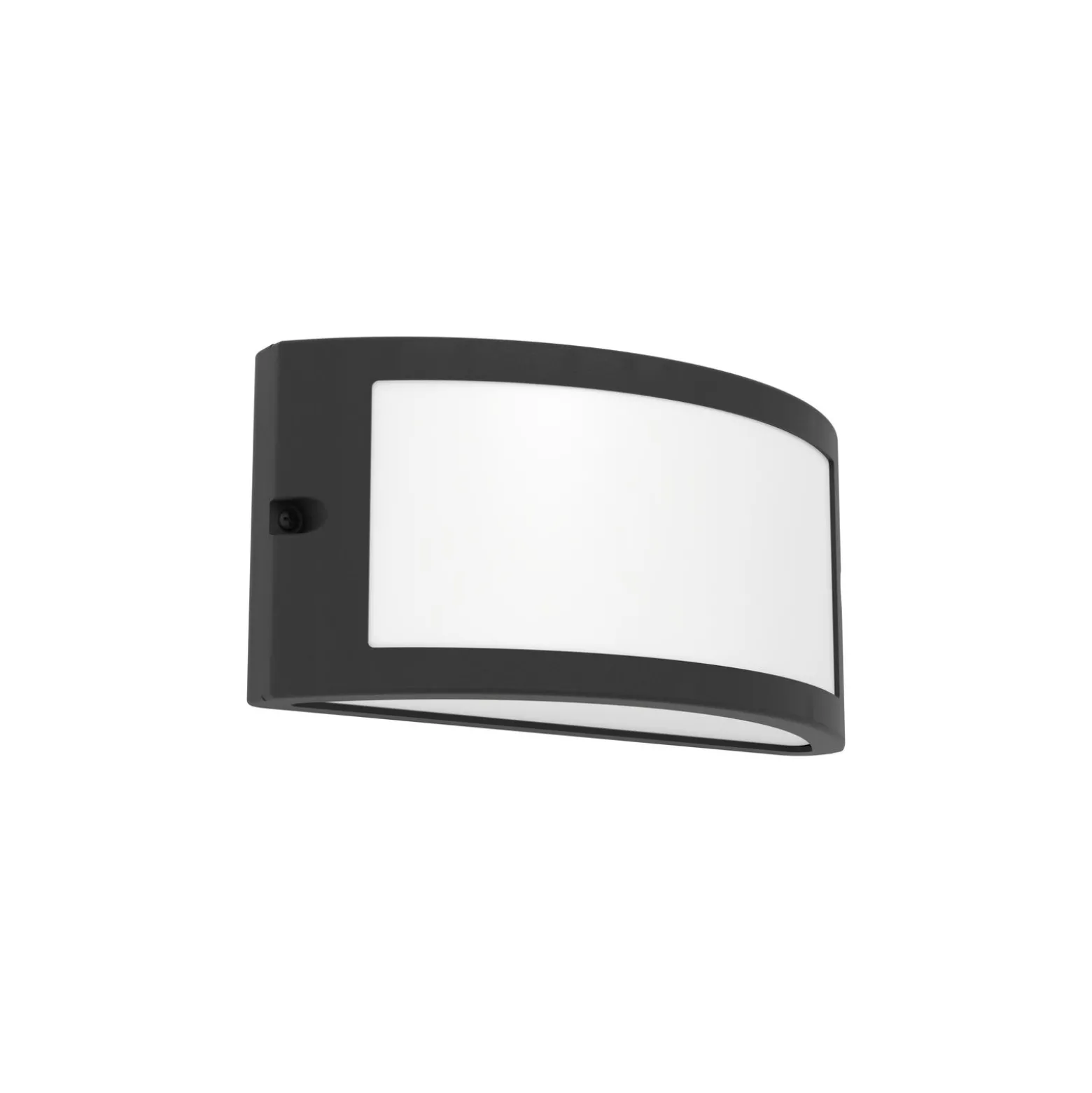 Eglo Vägglampa Poggiarello Svart | IP54 - Passande för 1x E14