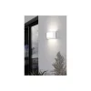 Eglo Vägglampa Poggiarello Vit | IP54 - Passande för 1x E14