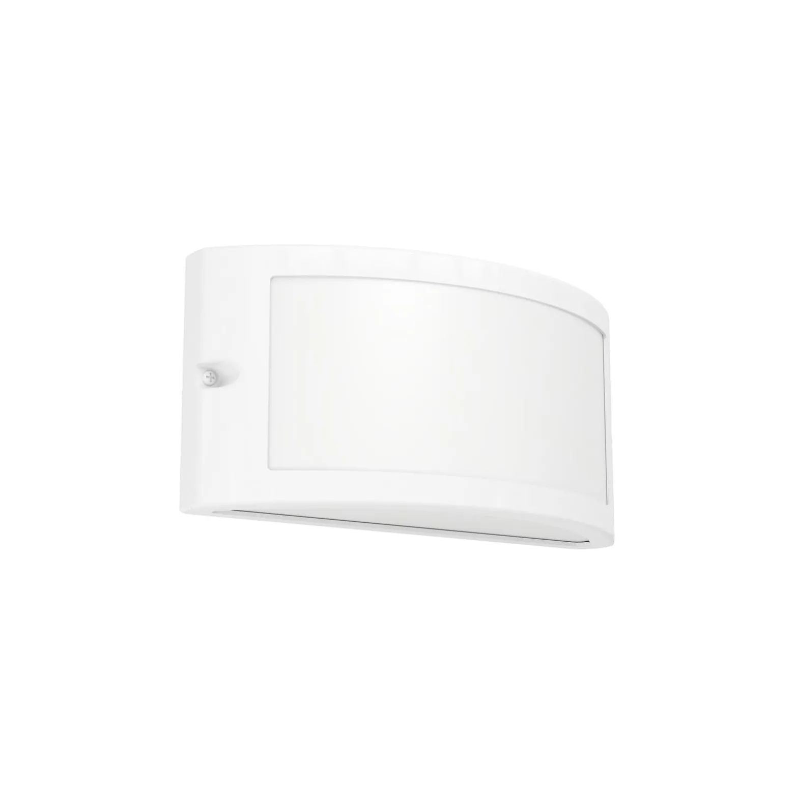 Eglo Vägglampa Poggiarello Vit | IP54 - Passande för 1x E14