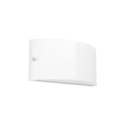 Eglo Vägglampa Poggiarello Vit | IP54 - Passande för 1x E14