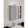Eglo Vägglampa Regello-Z Plast Svart 12W 1350lm - 827-865 Justerbar Vit | IP44 - Dimbar