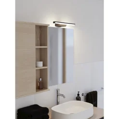 Eglo Vägglampa Regello-Z Plast Svart 12W 1350lm - 827-865 Justerbar Vit | IP44 - Dimbar