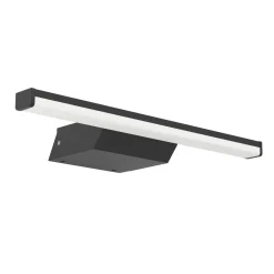 Eglo Vägglampa Regello-Z Plast Svart 12W 1350lm - 827-865 Justerbar Vit | IP44 - Dimbar