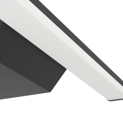 Eglo Vägglampa Regello-Z Plast Svart 12W 1350lm - 827-865 Justerbar Vit | IP44 - Dimbar