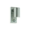 Eglo Vägglampa Riga 5 Rostfritt Stål 2W 250lm - 830 Varm Vit | IP44 - Rörelsesensor
