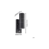 Eglo Vägglampa Riga 5 Stål Antracit Up & Down 2W 250lm - 830 Varm Vit | IP44 - Rörelsesensor