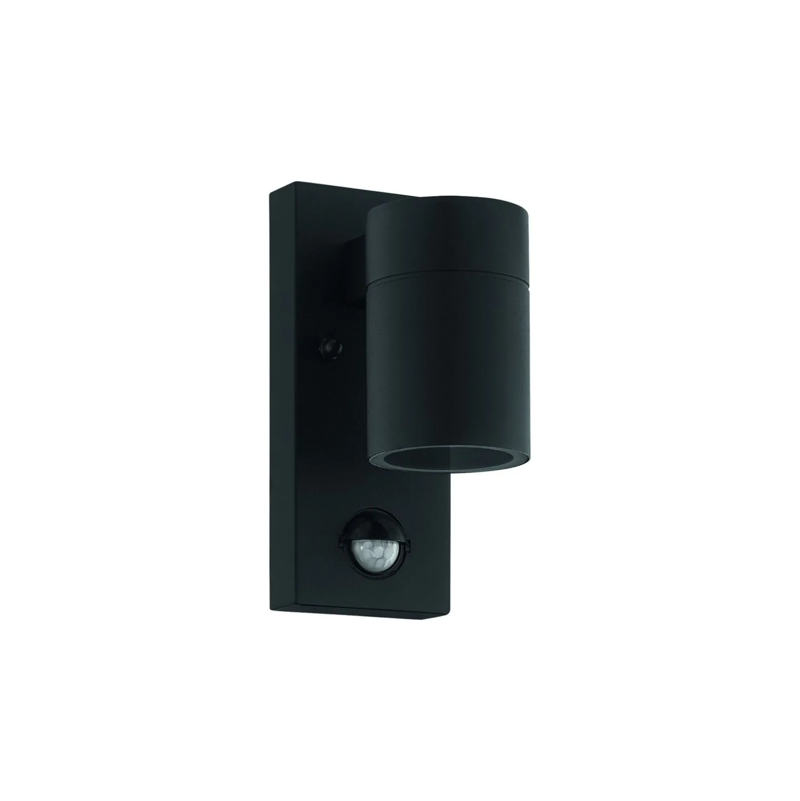 Eglo Vägglampa Riga 5 Stål Svart 2W 250lm - 830 Varm Vit | IP44 - Rörelsesensor
