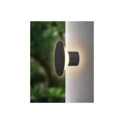Eglo Vägglampa Rigosa Stål Svart 10W 1100lm - 830 Varm Vit | IP44