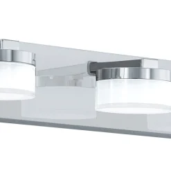 Eglo Vägglampa Romendo 1 Stål Krom 72W 1620lm - 830 Varm Vit | IP44 - Dimbar