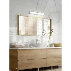 Eglo Vägglampa Romendo 1 Stål Krom 72W 1620lm - 830 Varm Vit | IP44 - Dimbar