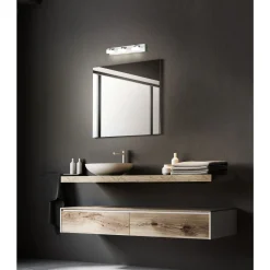 Eglo Vägglampa Romendo 1 Stål Krom 72W 1620lm - 830 Varm Vit | IP44 - Dimbar