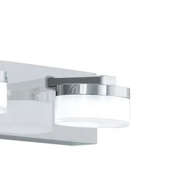 Eglo Vägglampa Romendo 1 Stål Krom 72W 1620lm - 830 Varm Vit | IP44 - Dimbar