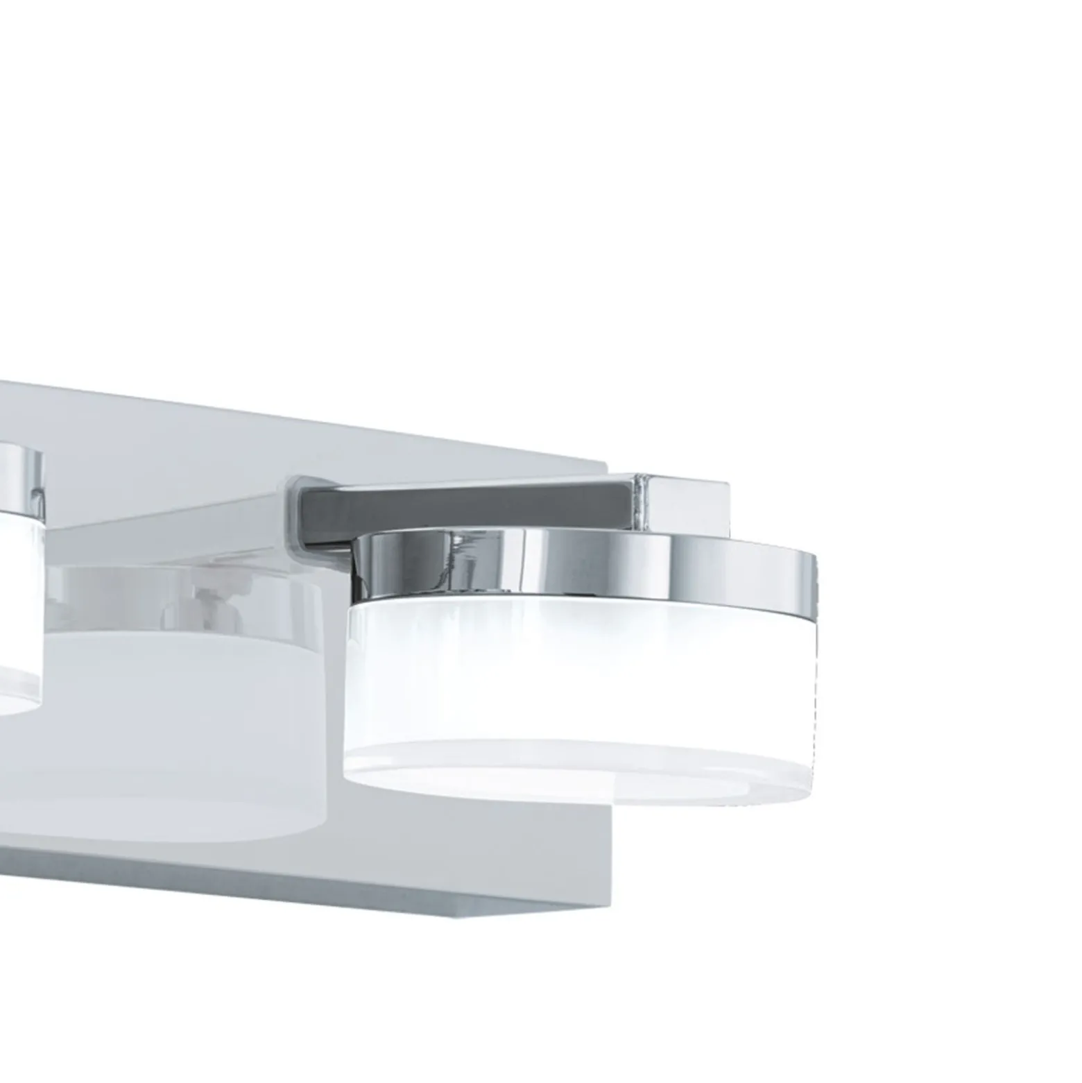 Eglo Vägglampa Romendo 1 Stål Krom 72W 1620lm - 830 Varm Vit | IP44 - Dimbar