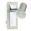 Eglo Vägglampa Rottelo Stål Grå 4W 400lm - 830 Varm Vit