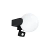 Eglo Vägglampa Rubio Aluminium Svart | IP65 - Passande för 1x E27 - Rörelsesensor