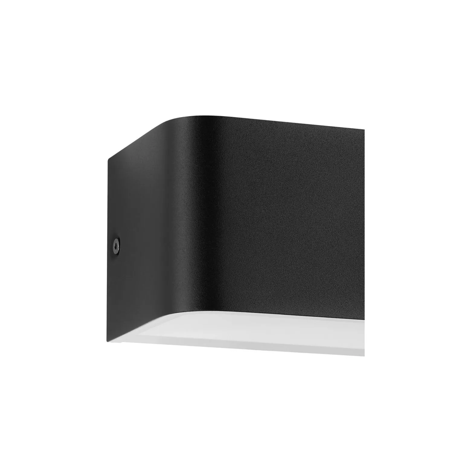 Eglo Vägglampa Sania 4 Aluminium Svart Vit 10W 1300lm - 830 Varm Vit | IP20