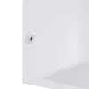 Eglo Vägglampa Sania 4 Aluminium Vit 10W 1300lm - 830 Varm Vit