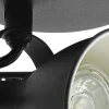 Eglo Vägglampa Seras 2 Stål Svart 2W 250lm - 830 Varm Vit