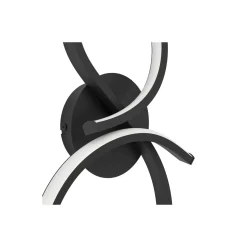 Eglo Vägglampa Serpins Stål Svart 11.4W 1400lm - 830 Varm Vit