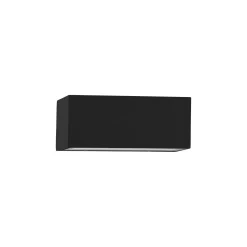 Eglo Vägglampa Spongano Aluminium Svart Up & Down 5W 600lm - 830-840-850-865 CCT | IP65