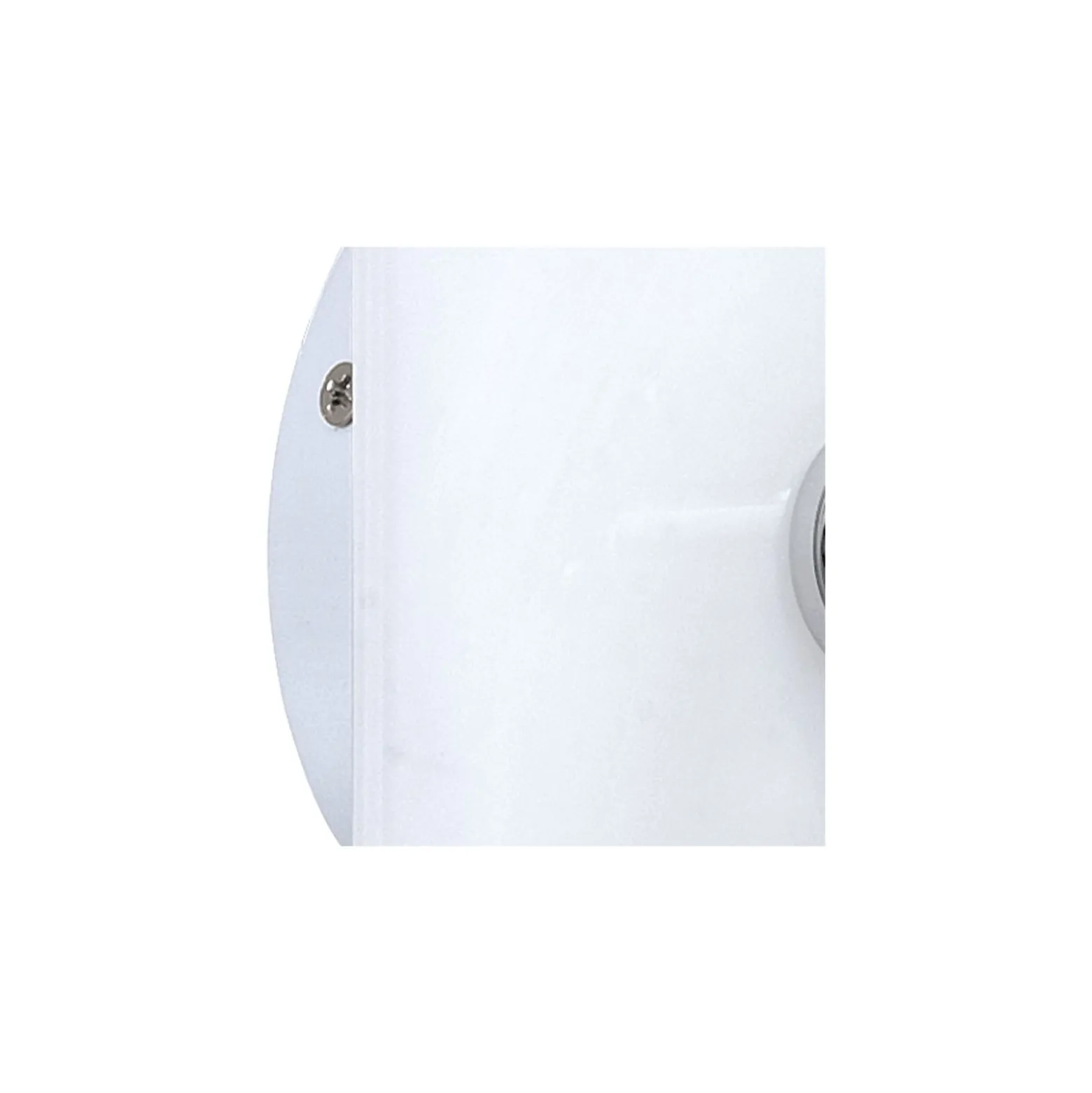 Eglo Vägglampa Tamara 1 Stål Vit Krom 2.8W 250lm - 830 Varm Vit | IP44 - Inkl. 1x GU10