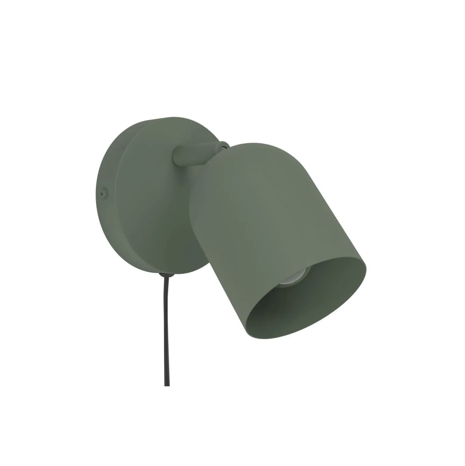 Eglo Vägglampa Tilston Stål Grön | Passande för E14