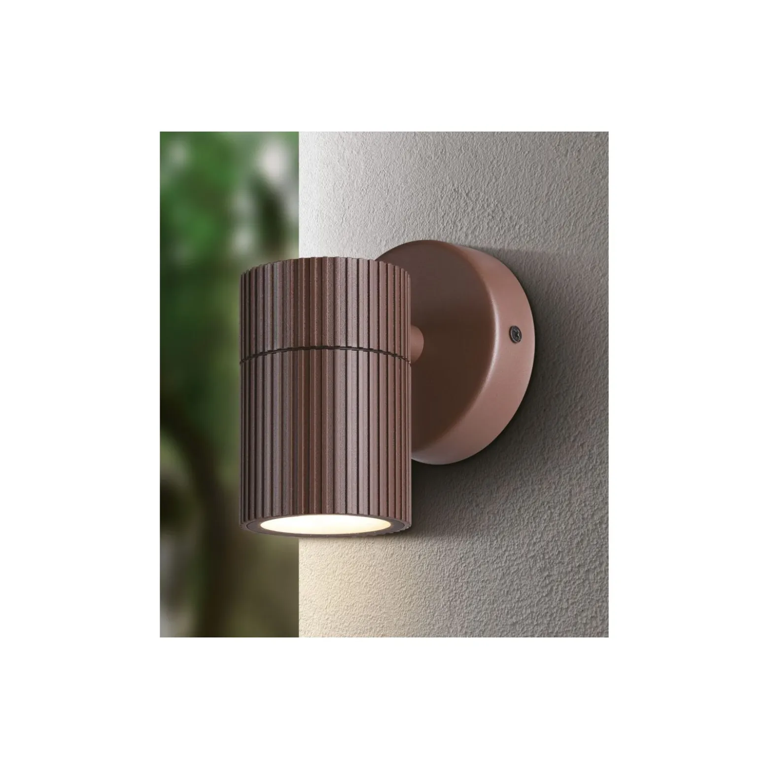 Eglo Vägglampa Tomelloso Utomhus Aluminium Rostig | Passande för GU10