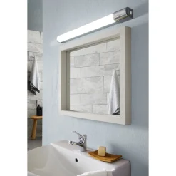Eglo Vägglampa Tragacete 1 Aluminium Silver 15W 1850lm - 840 Kallvit | IP44