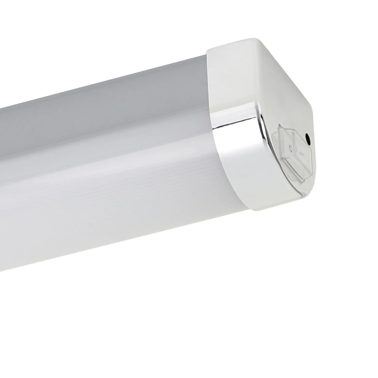 Eglo Vägglampa Tragacete 1 Plast Stål Silver 75W 900lm - 840 Kallvit | IP44