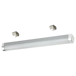 Eglo Vägglampa Tragacete 1 Plast Stål Silver 75W 900lm - 840 Kallvit | IP44