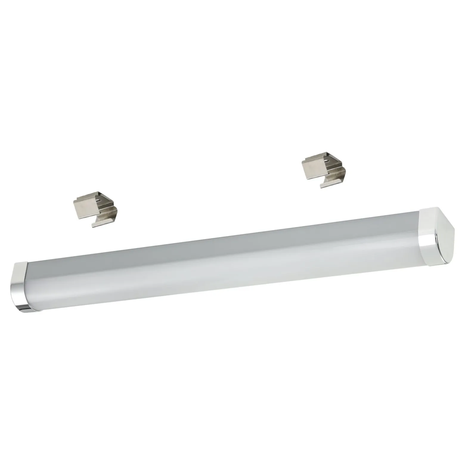 Eglo Vägglampa Tragacete 1 Plast Stål Silver 75W 900lm - 840 Kallvit | IP44