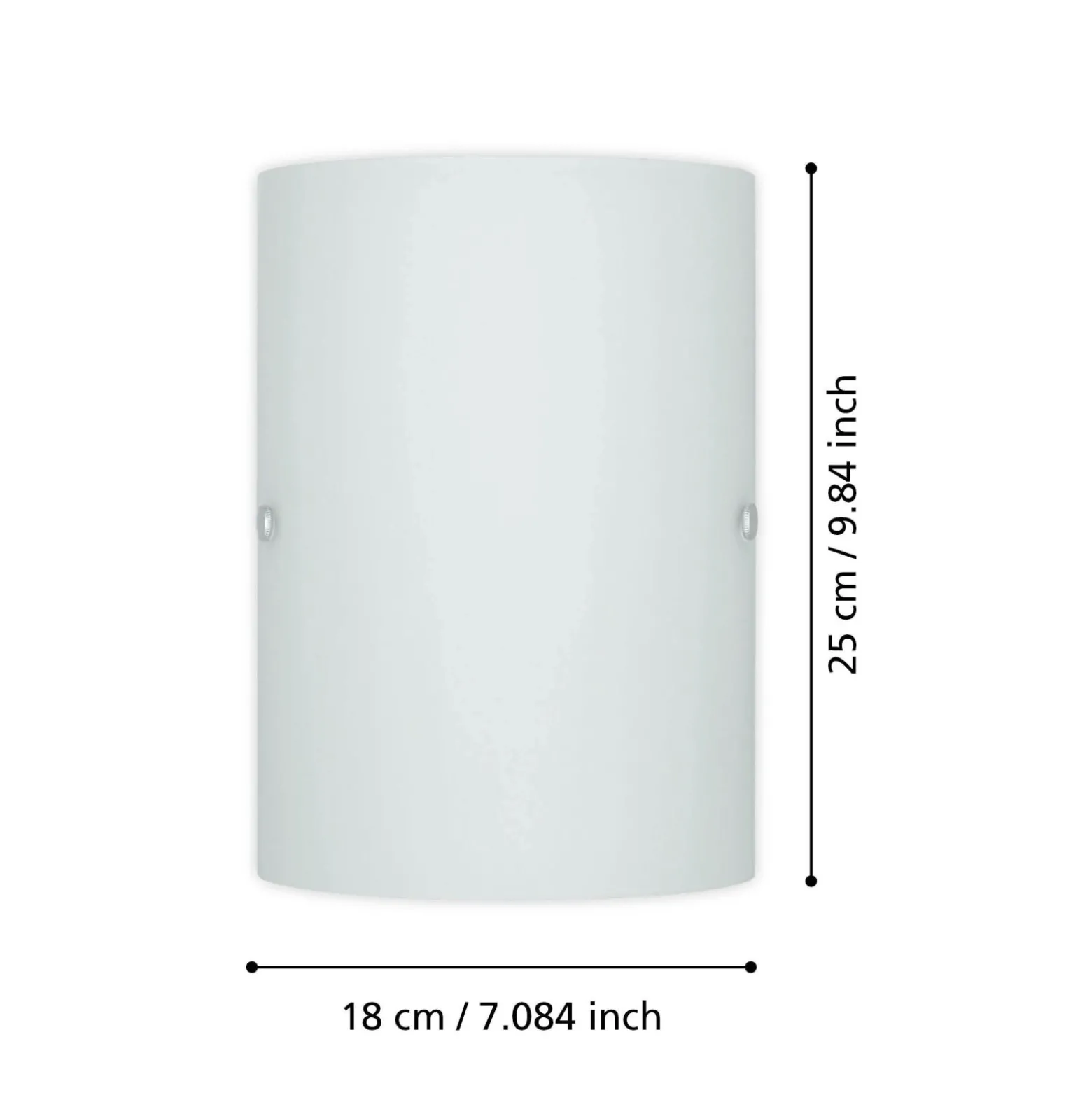 Eglo Vägglampa Troy 3 Stål | Passande För 1x E14