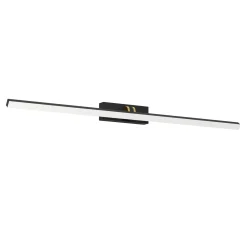 Eglo Vägglampa Verdello Plast Svart Vit 5W 750lm - 830-865 Justerbar Vit | IP44