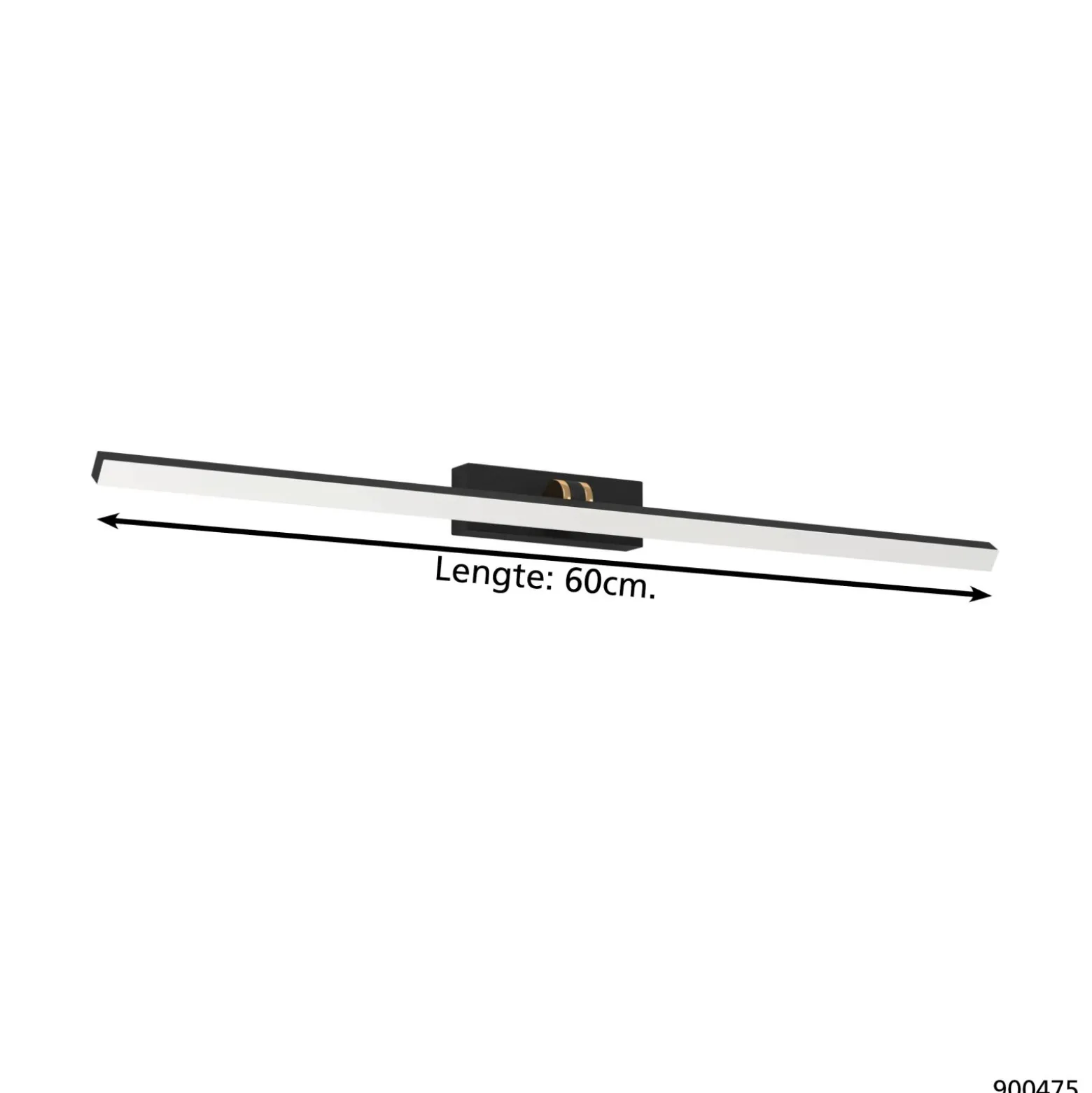 Eglo Vägglampa Verdello Plast Svart Vit 5W 750lm - 830-865 Justerbar Vit | IP44