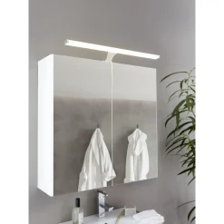 Eglo Vägglampa Vinchio Stål Krom 136W 1600lm - 830 Varm Vit | IP44