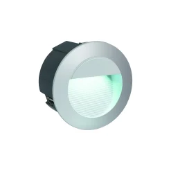 Eglo Vägglampa Zimba Aluminium Silver 2W 300lm - 840 Kallvit | IP65