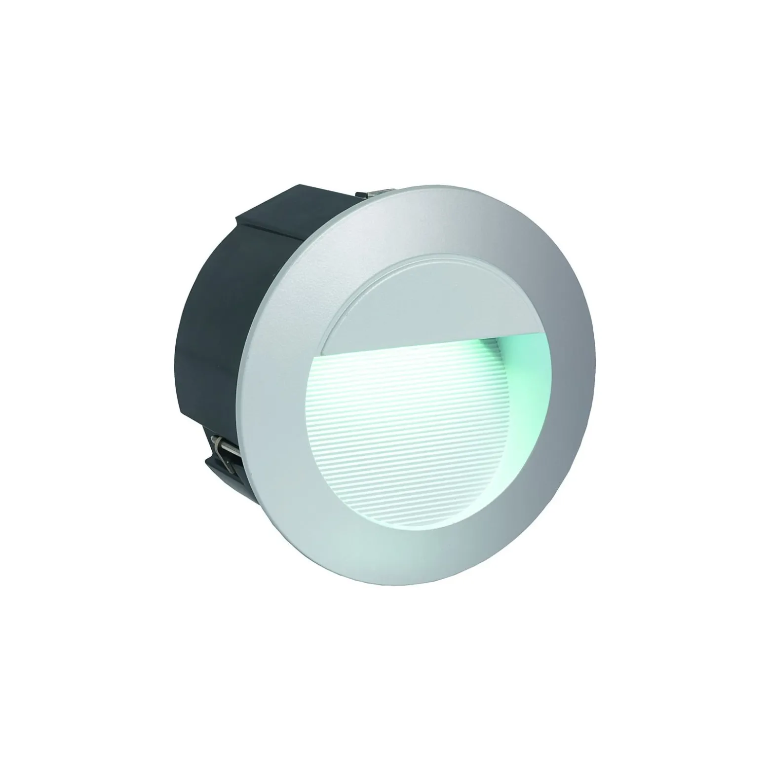 Eglo Vägglampa Zimba Aluminium Silver 2W 300lm - 840 Kallvit | IP65