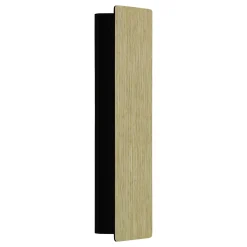 Eglo Vägglampa Zubialde Stål Svart Trä 12W 1550lm - 830 Varm Vit