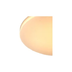 Eglo Vägg och Taklampa Frania-S Stål Vit 15W 1800lm - 830 Varm Vit | IP44